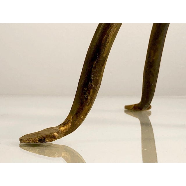 An exceptional and spectacular Candelabrian sculpture, post-modernist, brutalist, shabby-chic, plant-style composition of...