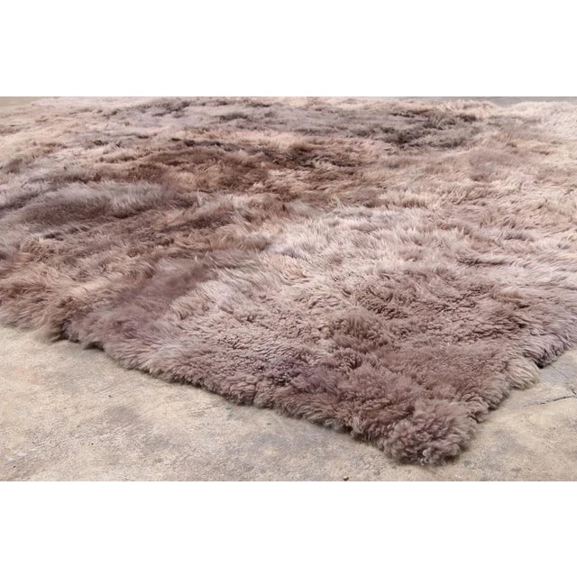 Lambswool Rug fromTaiga Lambert, Germany, 1970s For Sale - Image 3 of 10