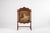 Brown Antique Victorian Needlepoint Fire Screen For Sale - Image 8 of 15