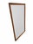 Enhance your home with this authentic Mid-Century Modern Drexel walnut wall mirror, a timeless piece that showcases the...