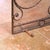 Metal Mid-Century French Wrought Iron Fireplace Screen With Gothic Scrollwork For Sale - Image 7 of 7