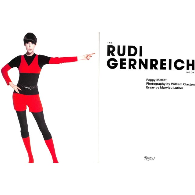 MOFFITT, Peggy and CLAXTON, William [224] pp. Rizzoli 1991 12 1/2" x 9 1/4" Rudolf "Rudi" Gernreich (August 8, 1922 –...