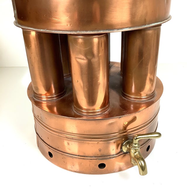1901 Automatic Copper Water Still Distiller Antique Rochester Ny Moonshiner For Sale - Image 4 of 18