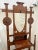 Arts & Crafts Early 20th Century English Arts & Crafts Quarter-Sawn Oak Hall Tree With Mirror and Umbrella Stand For Sale - Image 3 of 13