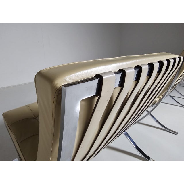 Barcelona Chair by Mies Van Der Rohe for Knoll International, 1960s For Sale - Image 9 of 11