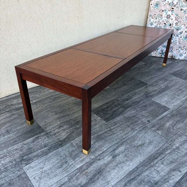 Vintage Mid Century Modern Fully Refinished Coffee Table designed by Jack Cartwright for Founders Furniture Co. Circa...