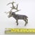 Vintage Italian Handmade Genuine Silver Large Stag Deer Sculpture by Italian Silver Artist Mario Cerreti For Sale - Image 14 of 14