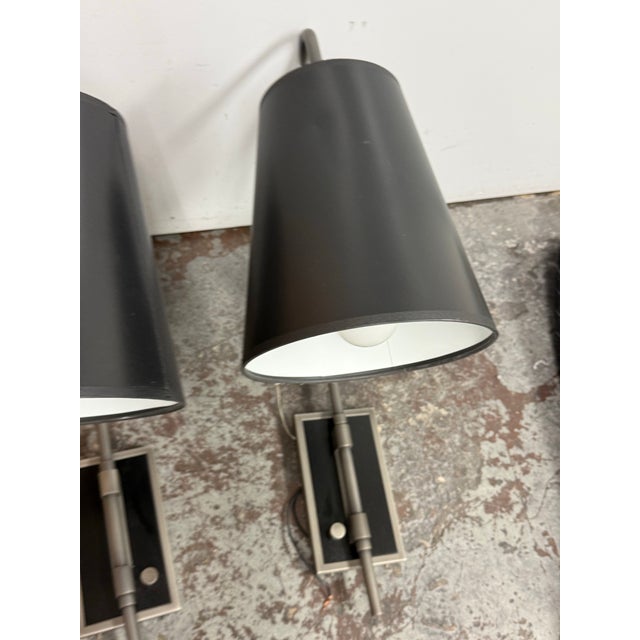 Metal The Urban Electric Co. Audley Wall Sconces, Pair For Sale - Image 7 of 12