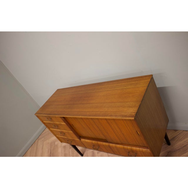 Wood Tola Sideboard from Nathan, 1960s For Sale - Image 7 of 13