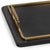 Greyson Leather Rectangle Tray Large, Natural Brass For Sale In Detroit - Image 6 of 8