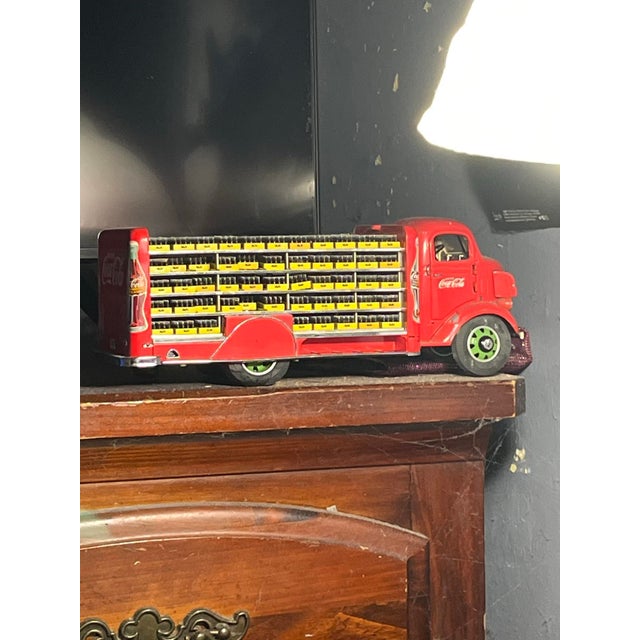 Vintage Coca~Cola Delivery Truck with coke bottle trays over 100 trays.