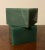 Late 20th Century Green Agate Stone Square Display Base Block Cubes or Candlesticks - a Pair For Sale - Image 5 of 13