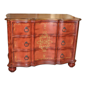 Liz Claiborne William & Mary Style Red Dresser