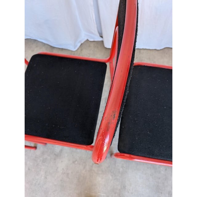 Space Age Stackable Dining Chairs, 1970s, Set of 6 For Sale - Image 6 of 18