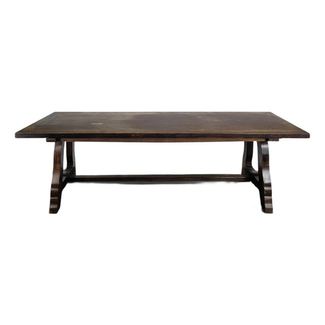 Spanish Table in Solid Oak For Sale