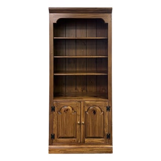 Ethan Alien Country Craftsman Pine Bookcase For Sale