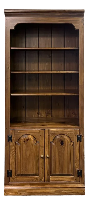 Ethan Allen Country Craftsman Pine Bookcase