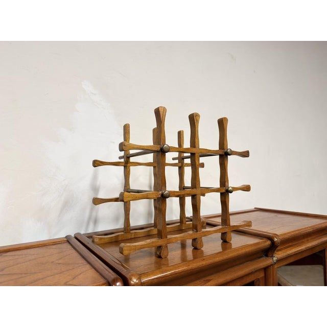Wine Rack for Bookshelf from Globe Wernicke For Sale - Image 4 of 8