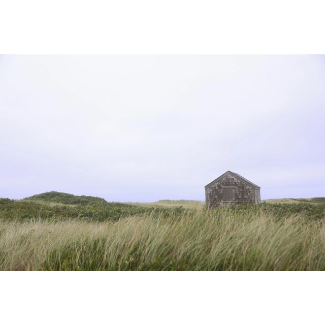 "Grey Lady" fine art photograph by Nantucket-based photographer, Lauren Marttila. Total size: 36" wide x 24" tall...