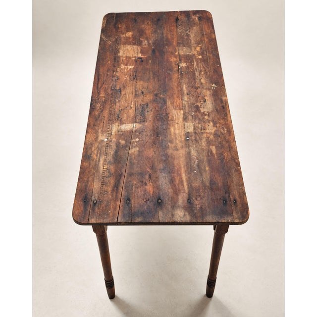 Antique Folding Tailor's Measuring Table | Circa 1880–1920 For Sale - Image 4 of 7