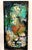 Striking one-of-a-kind original abstract painting on canvas featuring expressive, heavily layered brushwork and a...