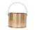 Gilt Aluminum Ice Bucket by Georges Briard, 1970s For Sale - Image 10 of 10