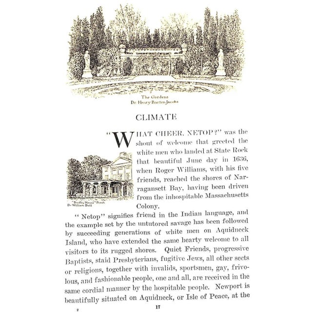 1900 - 1909 "Newport: Our Social Capital" 1905 Van Rensselaer, Mrs. John King For Sale - Image 5 of 12