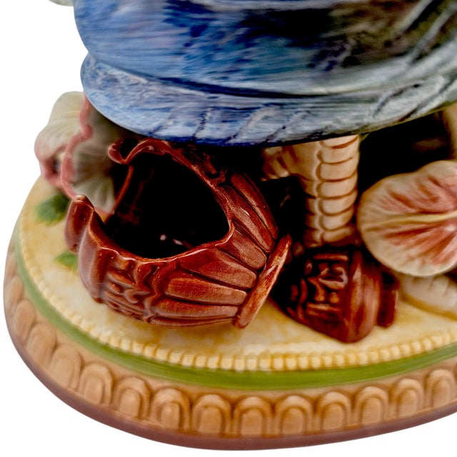 Fitz & Floyd Mediterranean Rooster Figurine Large Ceramic Hand Painted 16" For Sale - Image 14 of 18