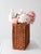 Wood Vintage Wicker Market Basket For Sale - Image 7 of 15