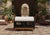 Alpine Teak Wood Outdoor Ottoman With Black - Rope Design For Sale - Image 9 of 13