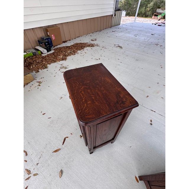 Louis XV Style Oak Jam Cabinet / Cupboard For Sale In Nashville - Image 6 of 11