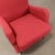 Vintage Italian Lounge Chair in Fabric and Wood, 1950s For Sale - Image 6 of 9