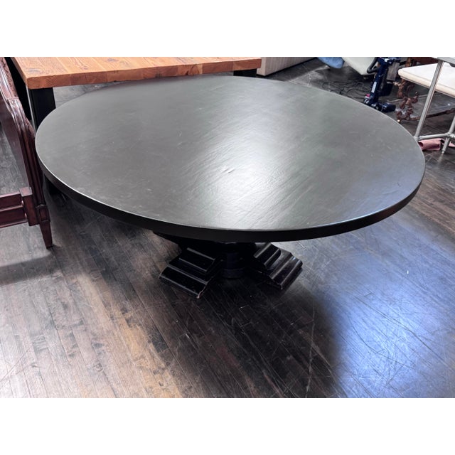 Design Plus Gallery presents a Pedestal Dining Table from Crate & Barrel. Made with from solid wood that is finished in...