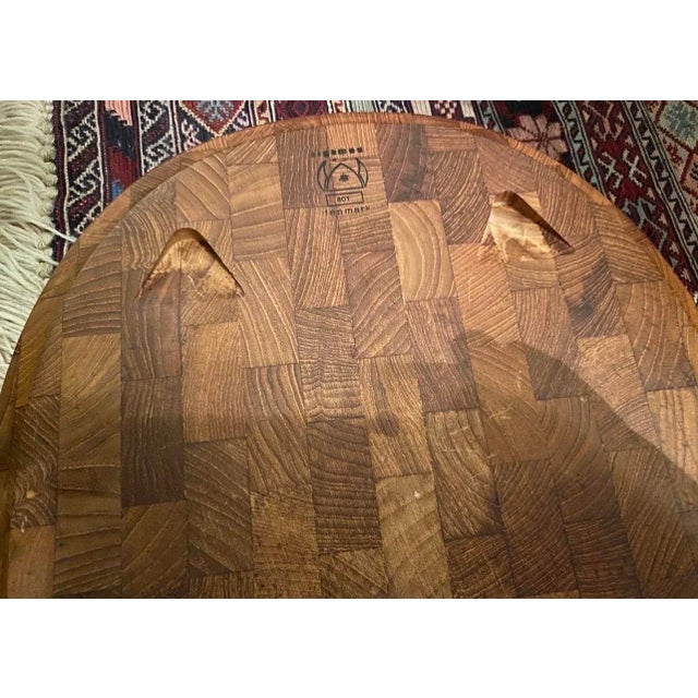 1960s Danish Teak Hanging Carving Board For Sale - Image 9 of 9