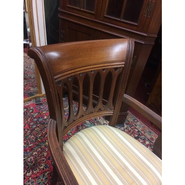 Brown Vintage Arm Chairs, Nichols & Stone Furniture, the Pair For Sale - Image 8 of 11