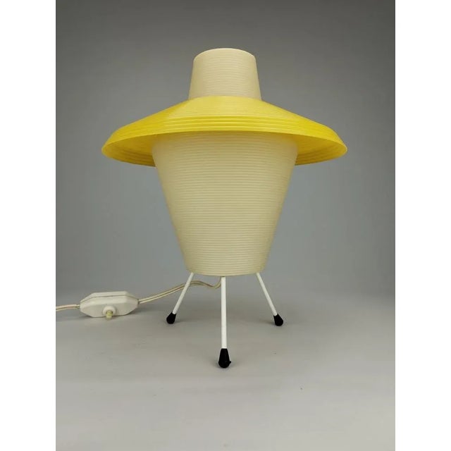 Mid-Century Modern Mid-Century Table Lamp in Plastic, 1950s For Sale - Image 3 of 10