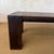 Beam Style Reclaimed 96” Pine Dining Table in Dark Walnut Finish For Sale - Image 9 of 11
