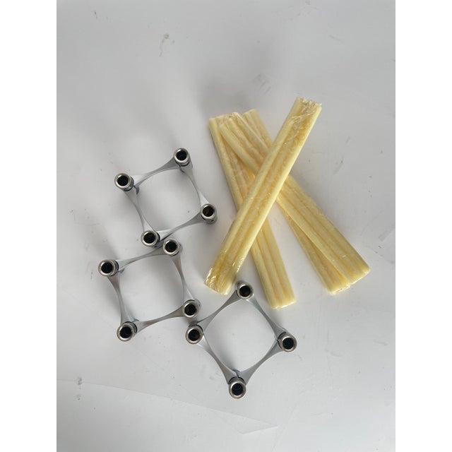 Vintage BMF Modular Candleholders, 1960s, Set of 16 For Sale - Image 13 of 16