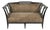 Early 20th Century Vienna Secession "Fledermaus" Style Bentwood Settee For Sale