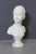 Bust of Young Woman Marie Louise Brongniart in Carrara Marble, 1900 For Sale - Image 3 of 13