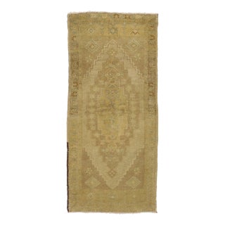 Vintage Turkish Yastik Rug - 01'08 X 03'08 For Sale