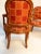 19th Century Venetian Louis XV Style Painted and Gilt Armchairs- A Pair For Sale - Image 4 of 13