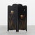 Art Nouveau Black Lacquered Two-Panel Screen with Hand-Painted Irises, France, 1890s For Sale - Image 14 of 14