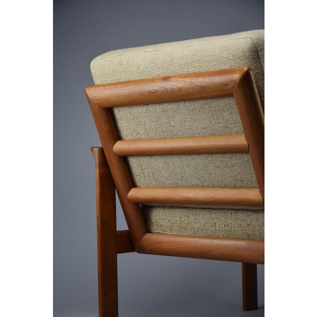 Mid-Century Danish Modern Teak Lounge Chair, 1960s For Sale - Image 13 of 14