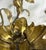 Vintage 47" Italian Rococo Gold Gilded Floral Vine Wall Hanging Candle Sconce For Sale - Image 9 of 9