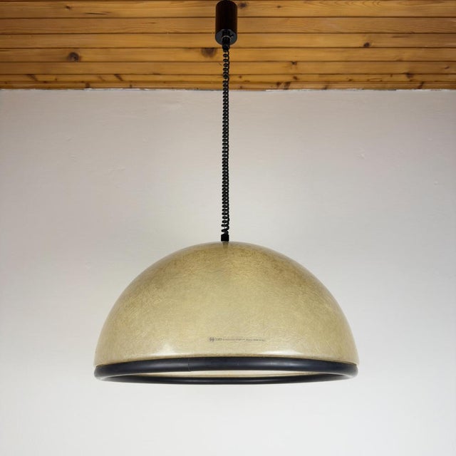 Large Vintage Pendant Lamp by Idea Studio Techno Design for Luci Milano, Italy, 1970s For Sale - Image 11 of 18