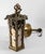 20th Century Arts & Crafts Brass and Slag Glass Gothic Tudor Revival Pendant Light For Sale In New York - Image 6 of 15