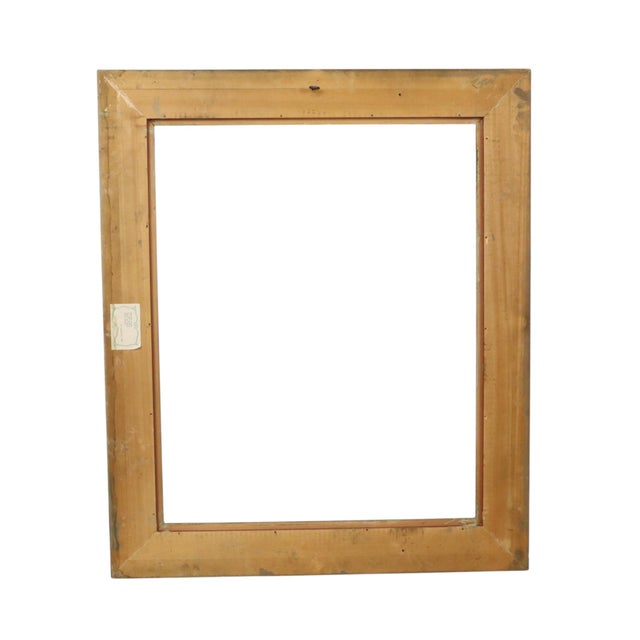 Large Baroque Classic Wooden Gold Frame For Sale - Image 15 of 16
