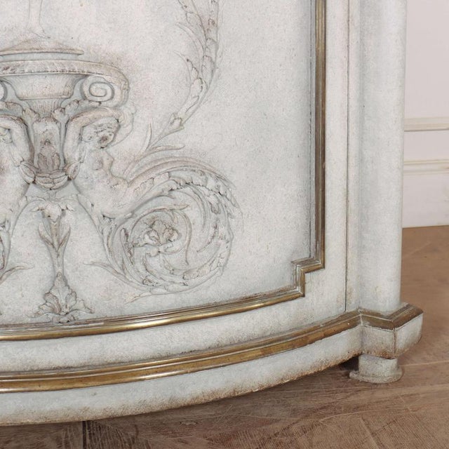 White French Bowfronted Buffet, 1890s For Sale - Image 8 of 13