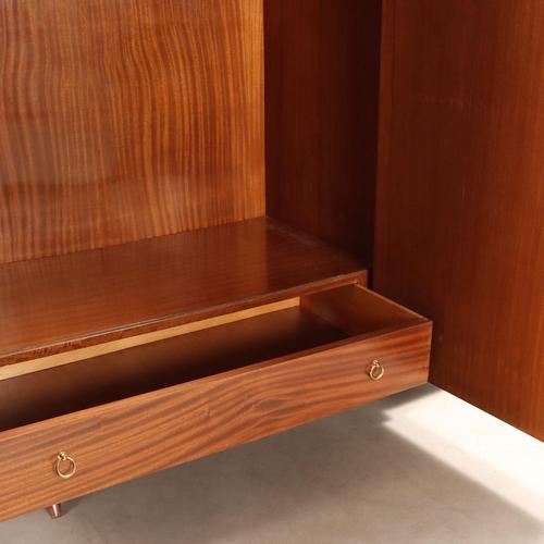 Wardrobe with Mirror, 1950s For Sale - Image 10 of 13